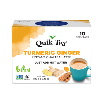 Turmeric Ginger Instant Chai Tea Latte