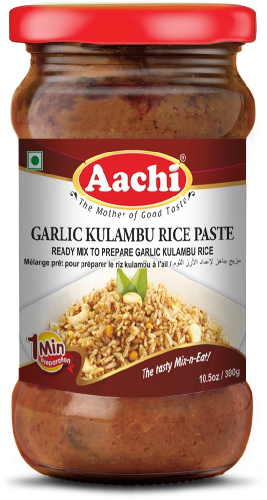 Garlic Kulambu Rice Paste