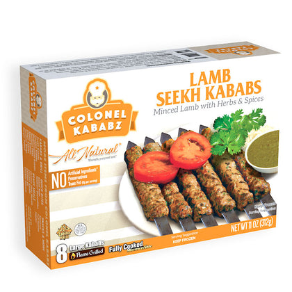 Lamb Seekh Kababs