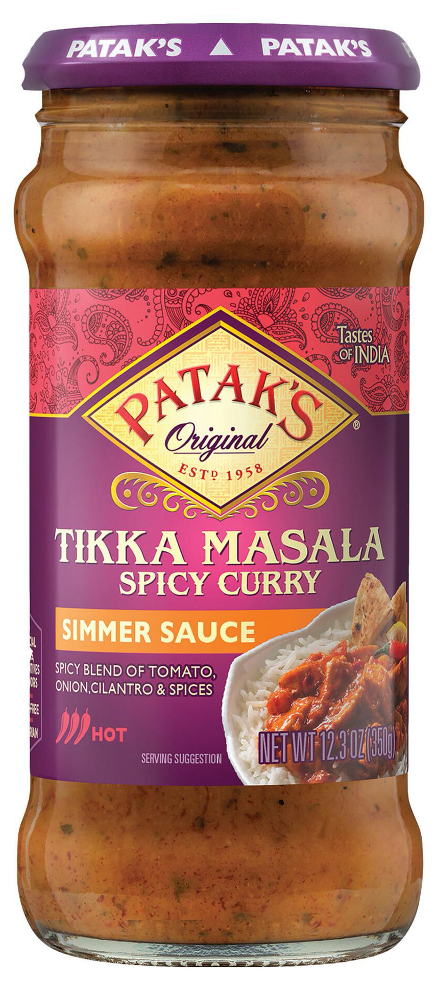 Tikka Masala Spicy Curry Simmer Sauce