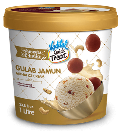 Gulab Jamun Mithai Ice Cream