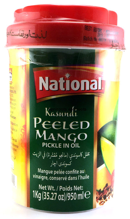 Kasundi Peeled Mango Pickle in Oil