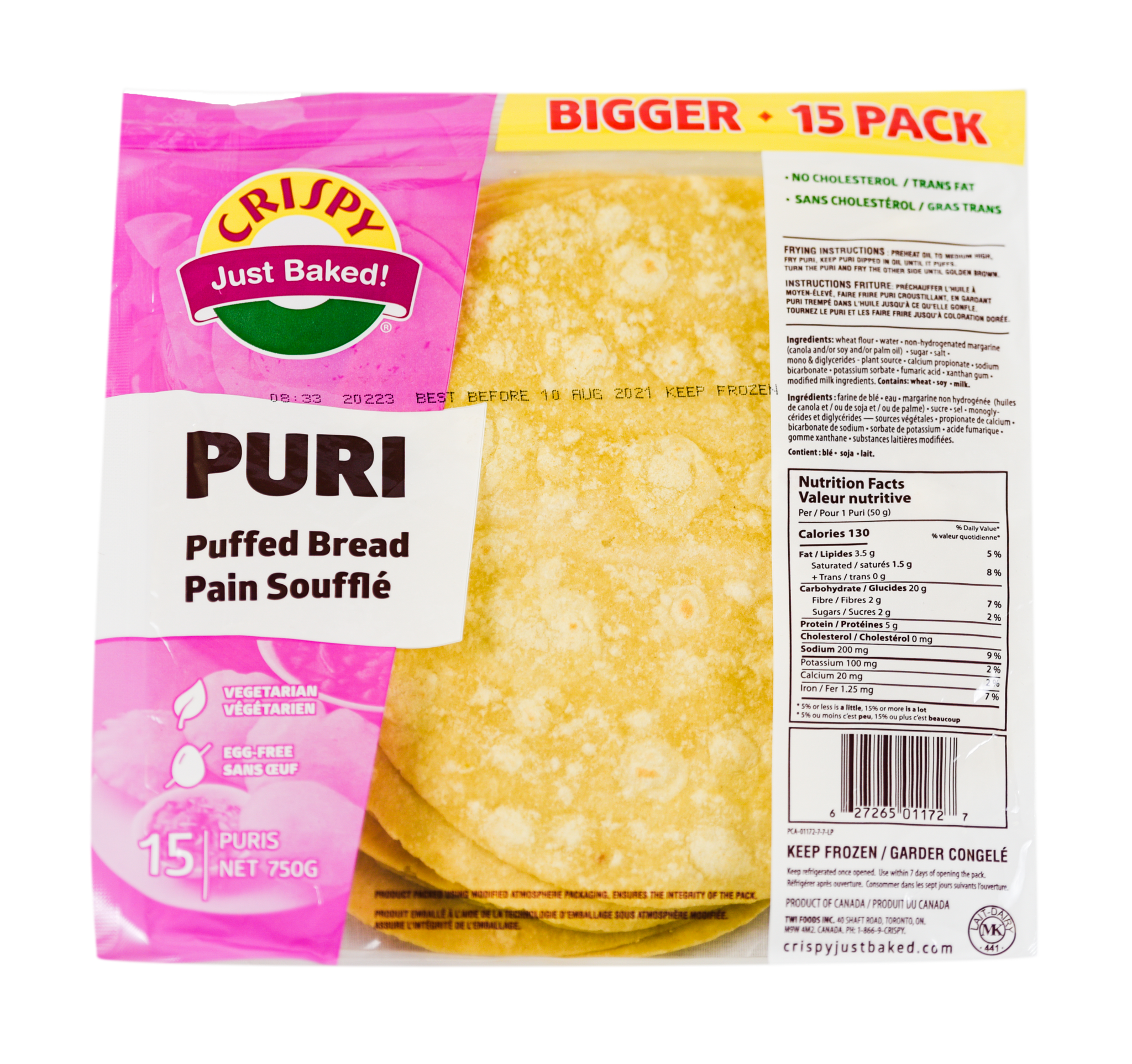 Puri Puffed Bread