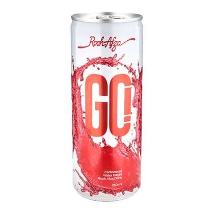 Carbonated RoohAfza Go Drink