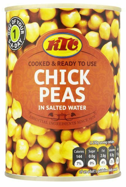 Chick Peas in Salted Water