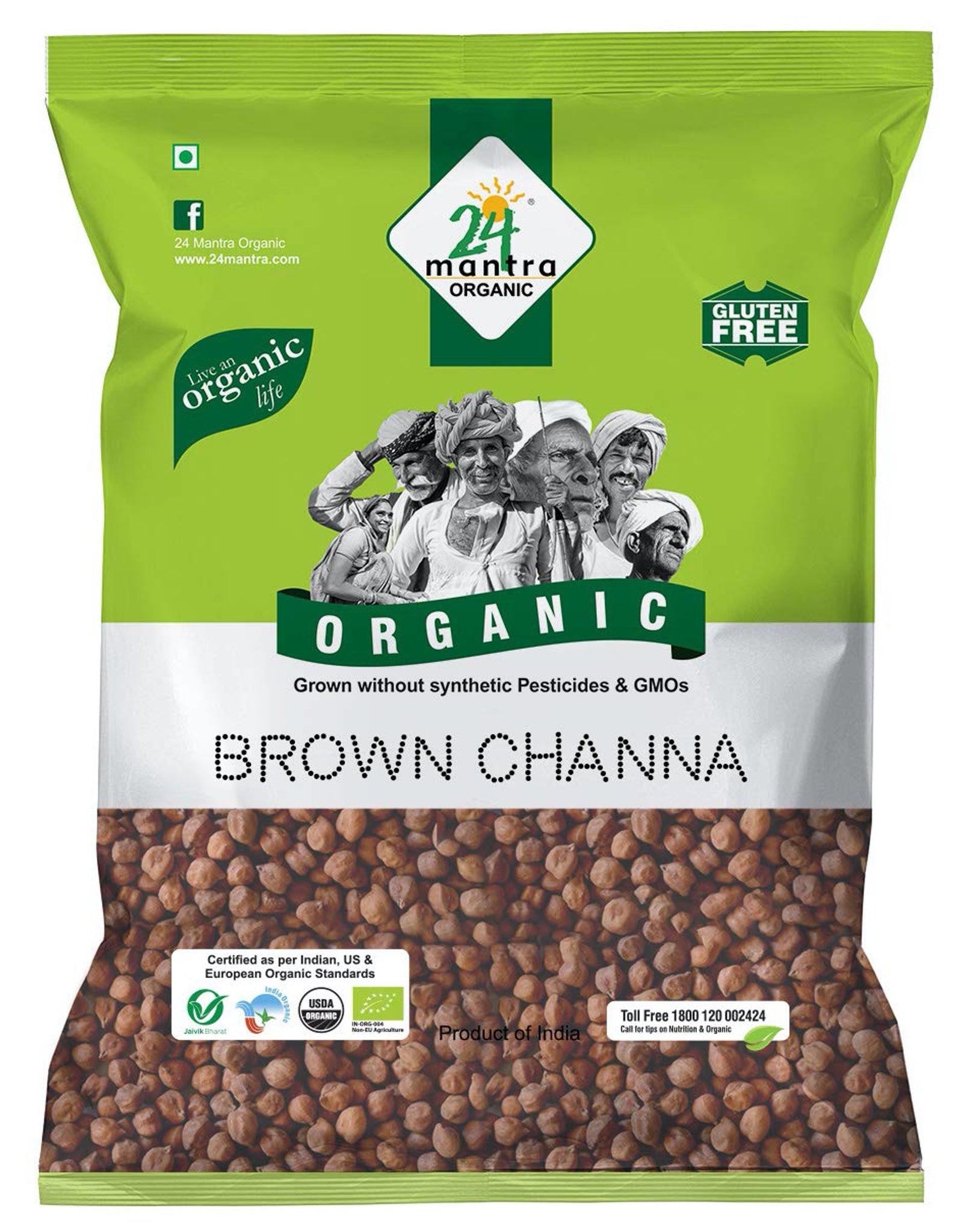Organic Brown Chana