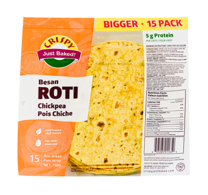 Besan Roti Chickpea