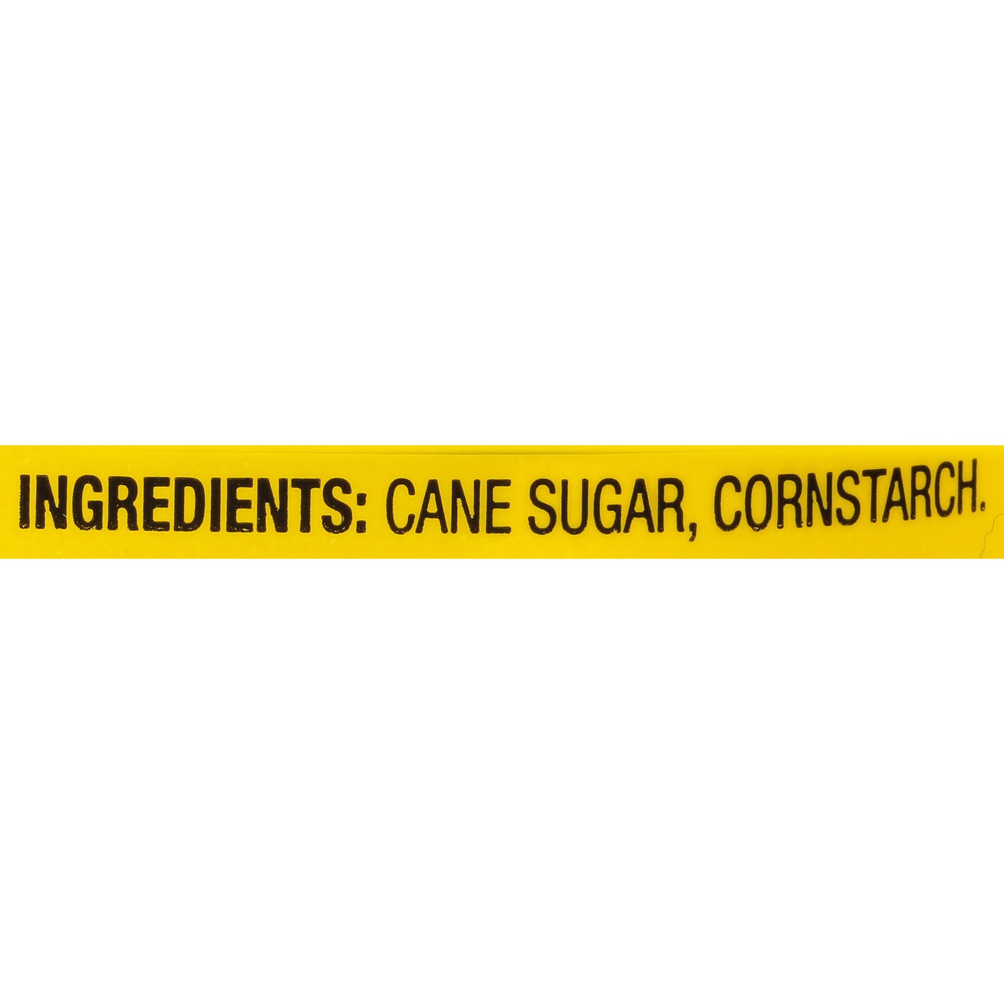 Pure Cane Sugar with Cornstarch