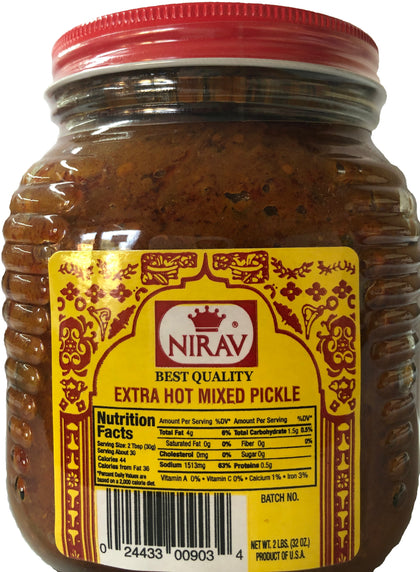 Extra Hot Mixed Pickle