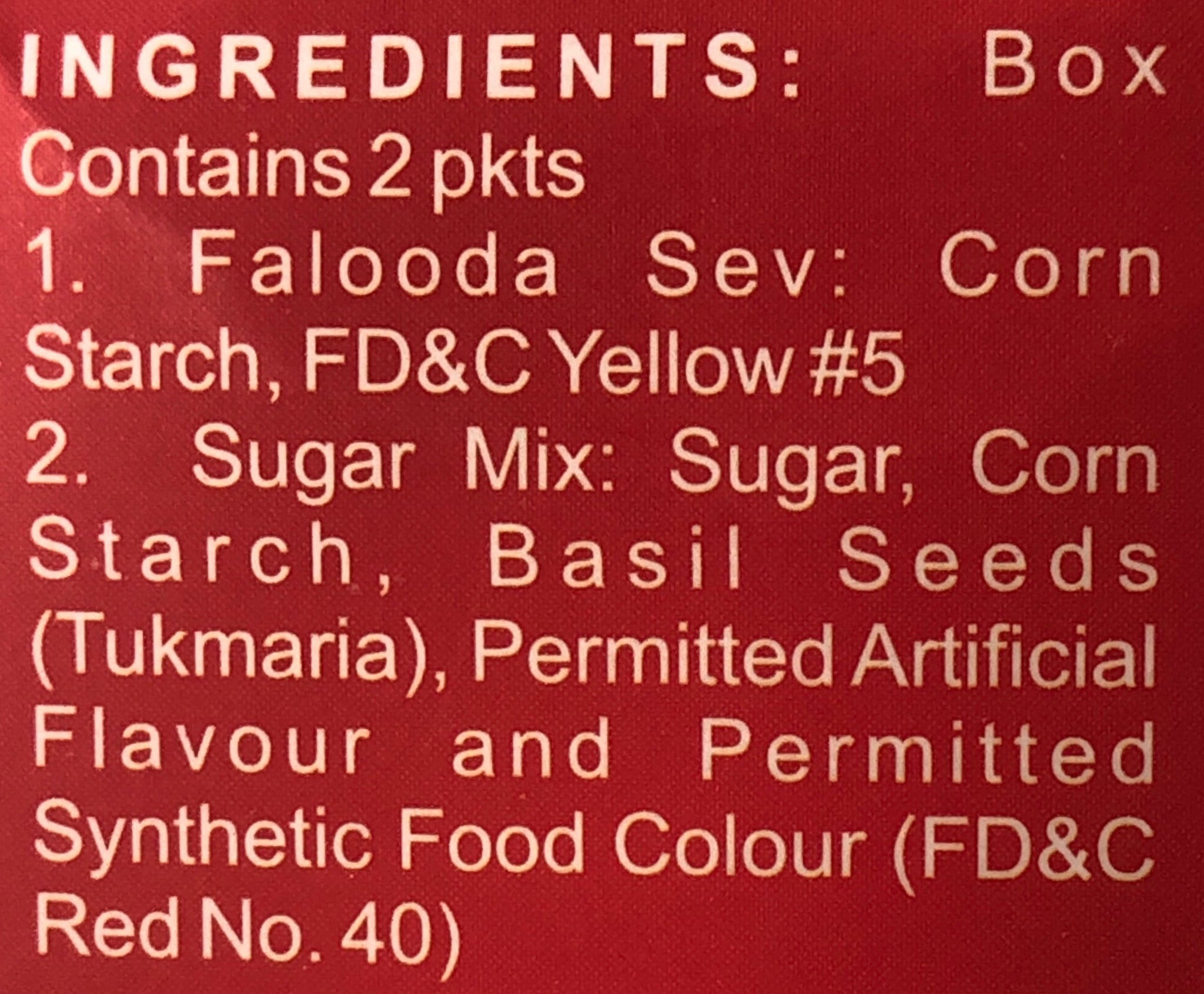 Falooda Mix