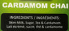 Cardamom Chai