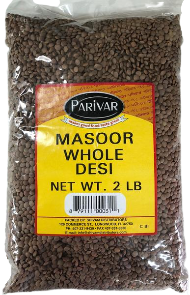 Masoor Whole Desi