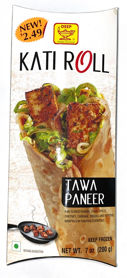 Tawa Paneer Kati Roll