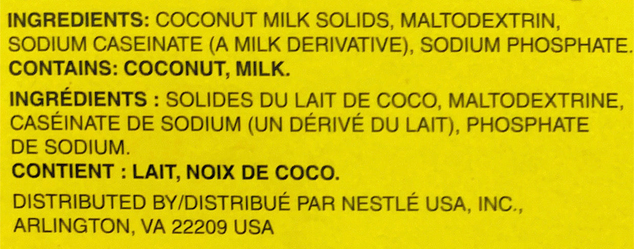 Coconut Milk Powder Mix
