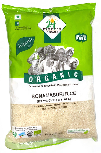 Organic Sonamasuri Rice