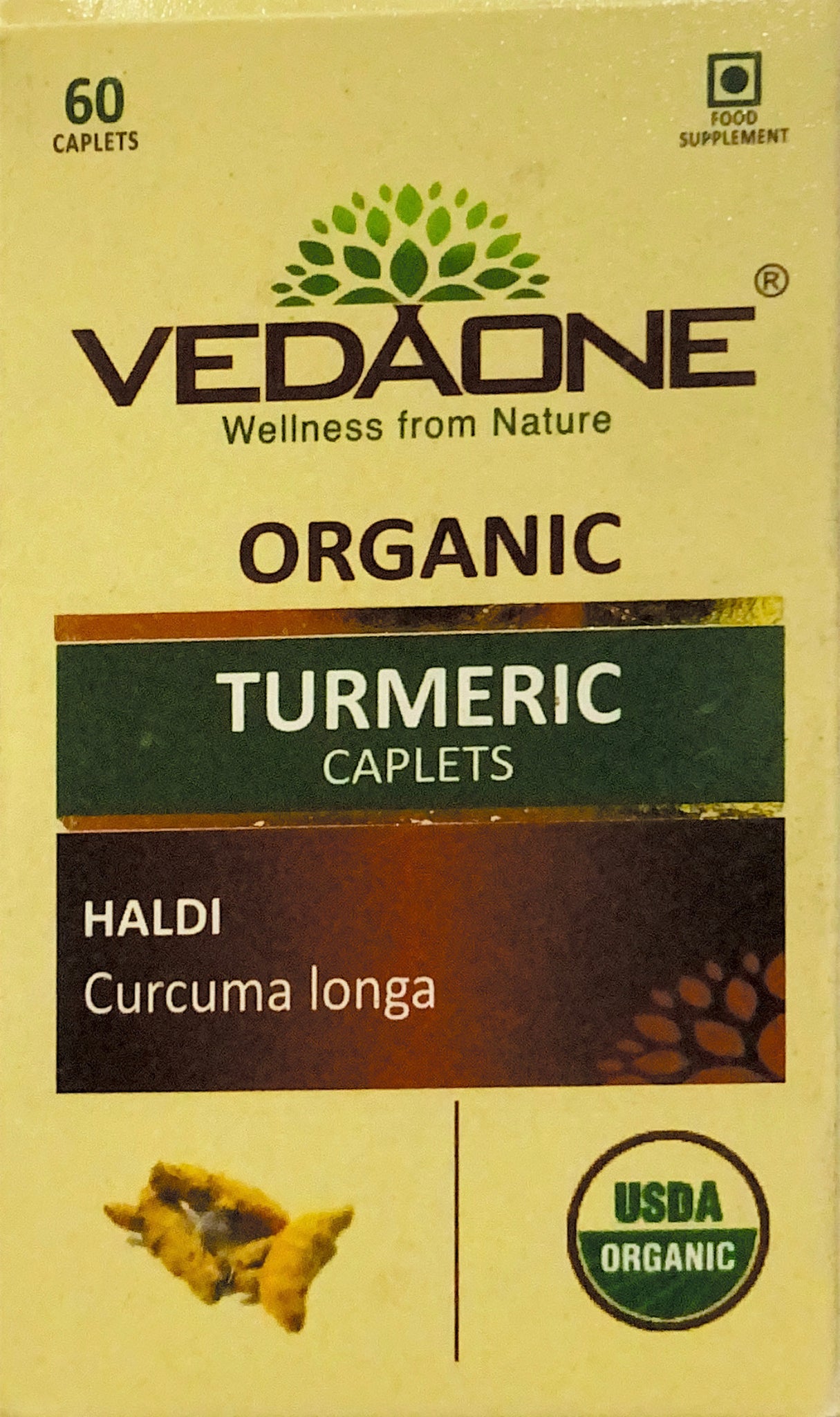Organic Turmeric Caplets