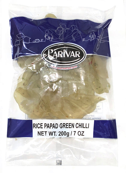 Rice Papad Green Chilli