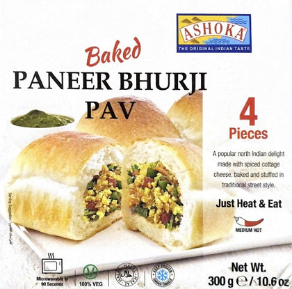 Baked Paneer Bhurji Pav