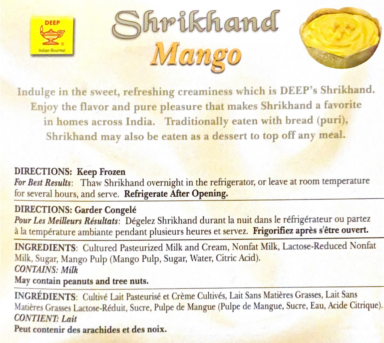 Mango Shrikhand