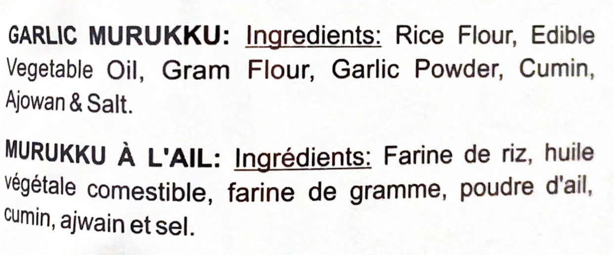 Garlic Murukku