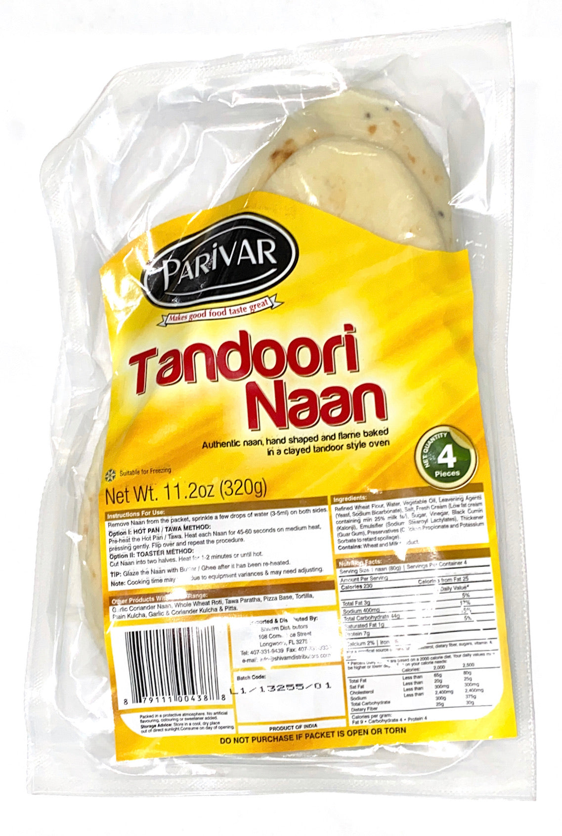 Tandoori Naan