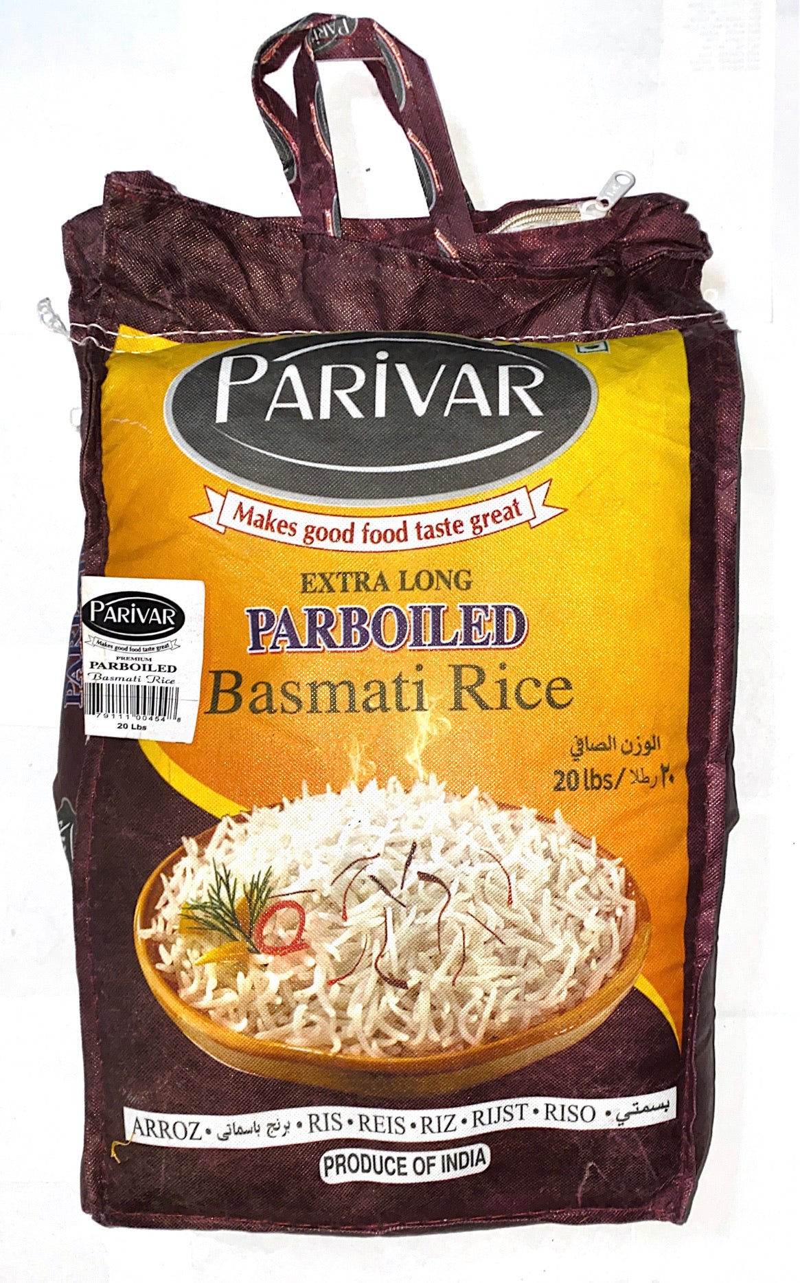 Extra Long Parboiled Basmati Rice