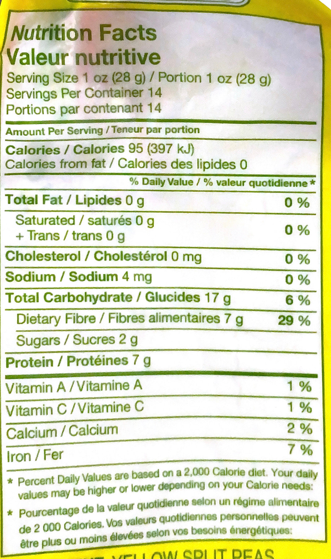 Yellow Split Peas Flour Indian Market yellow-pea-flour-organic-tammejuure-mahetalu
