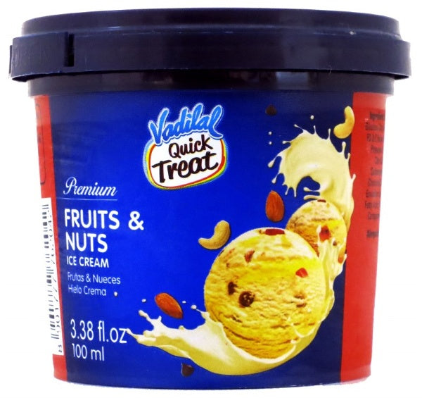 Fruits & Nuts Ice Cream