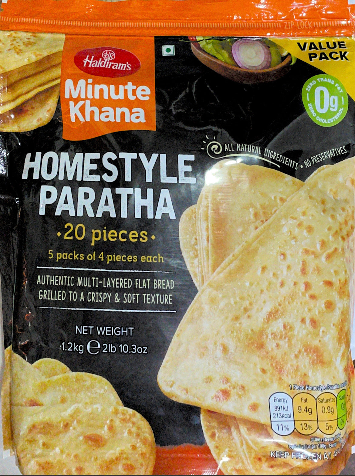 Homestyle Paratha