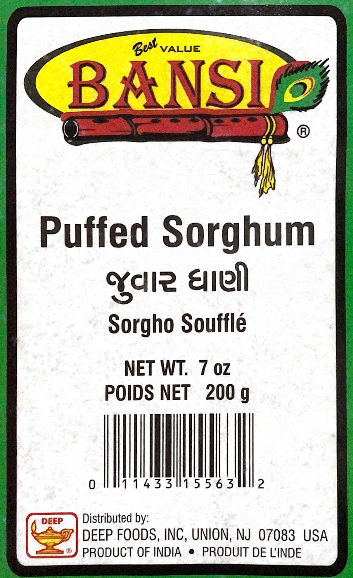 Puffed Sorghum