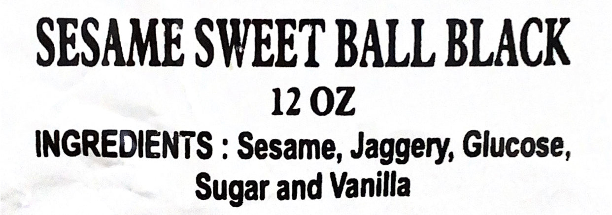 Sesame Sweet Ball Black