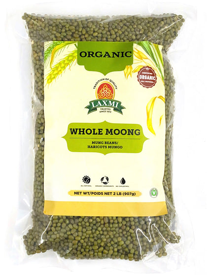 Organic Whole Moong