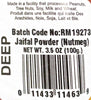 Jaifal Powder (Nutmeg)