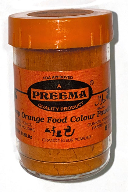 Deep Orange Food Color Powder
