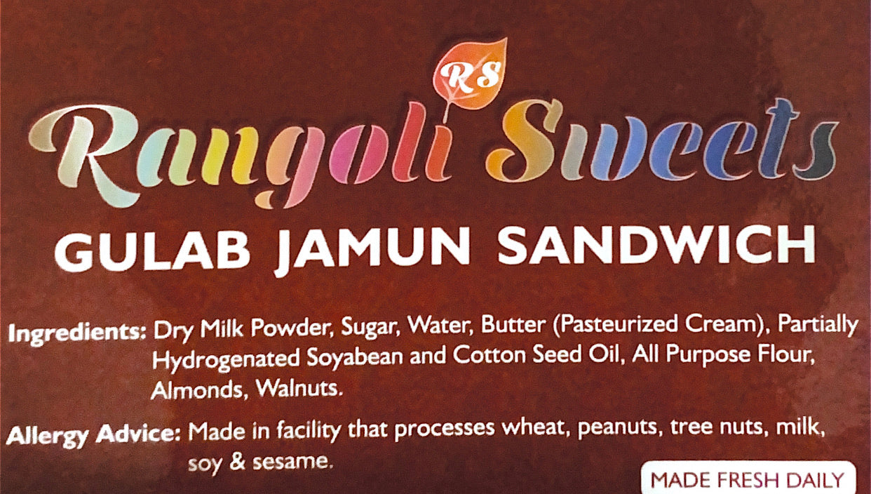Gulab Jamun Sandwich