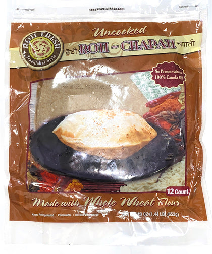 Uncooked Roti/Chapati