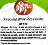 Unroasted White Rice Powder