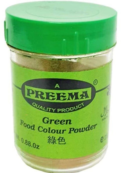 Green Food Color Powder