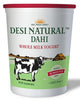 Desi Natural Dahi Whole Milk Yogurt